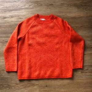 Orange Sweater